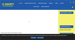Desktop Screenshot of lebounty.fr